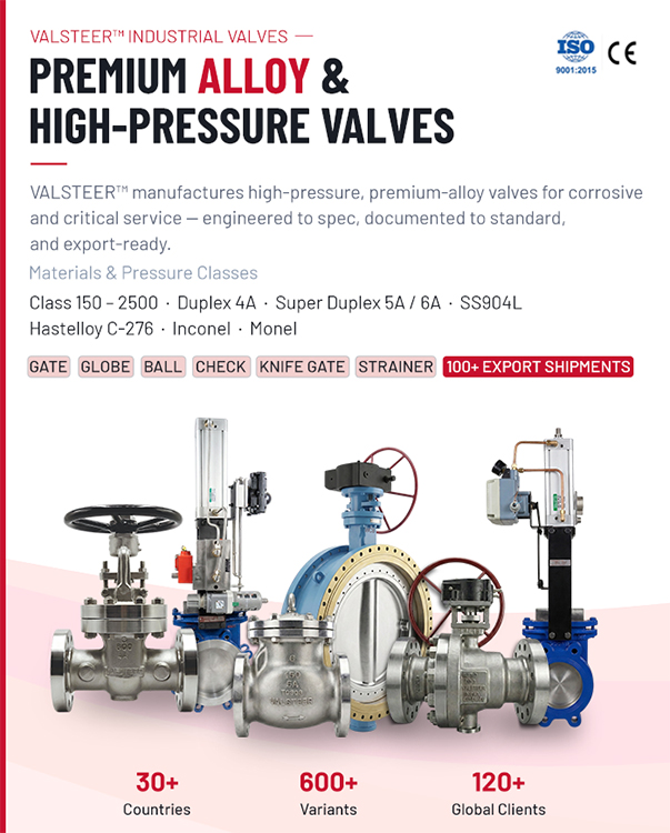 Premium Alloy and High Pressure Valves